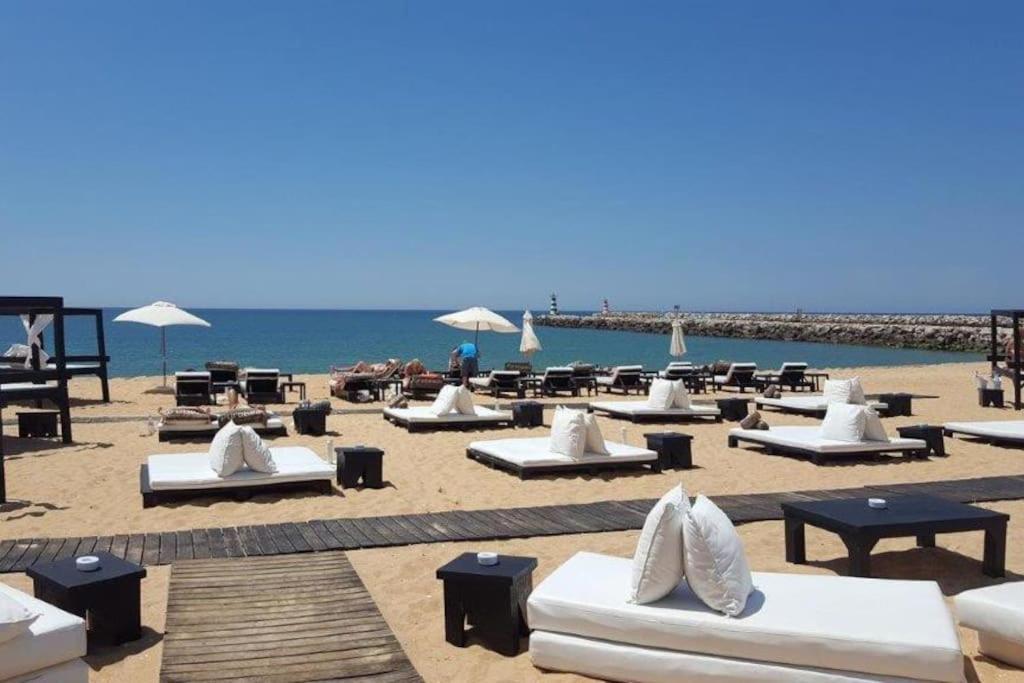 Lindo Apartamento Junto A Praia E A Marina De Vilamoura Com Piscina E Wi-Fi Quarteira Buitenkant foto